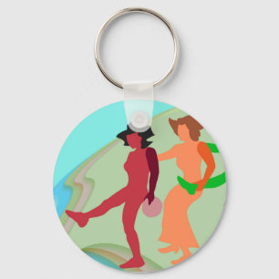 Beach Dance Schlüsselanhänger