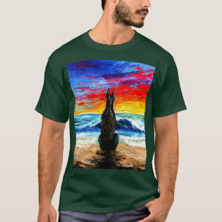 Beach Days Doberman T-Shirt