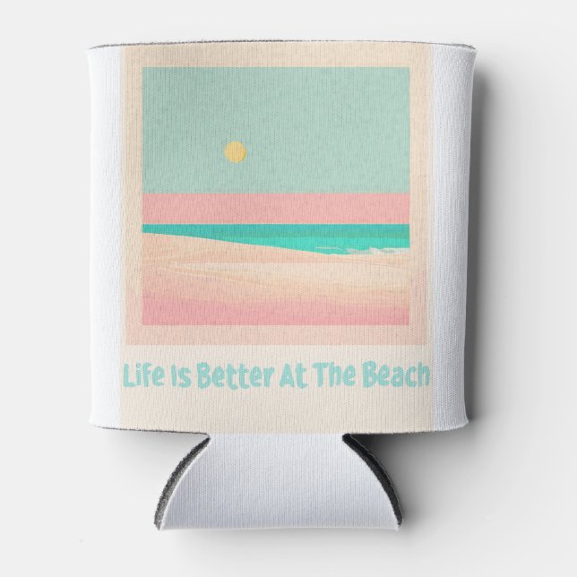 Beach Design Dosenkühler (Vorderseite)