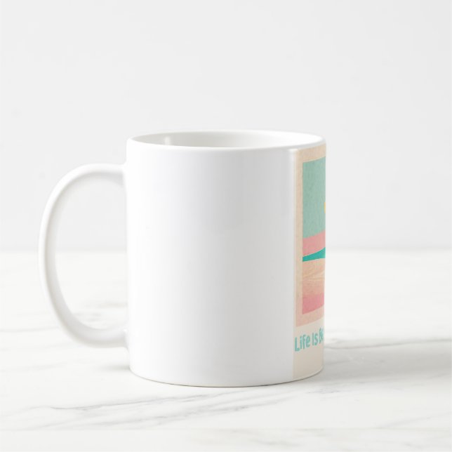 Beach Design Kaffeetasse (Links)