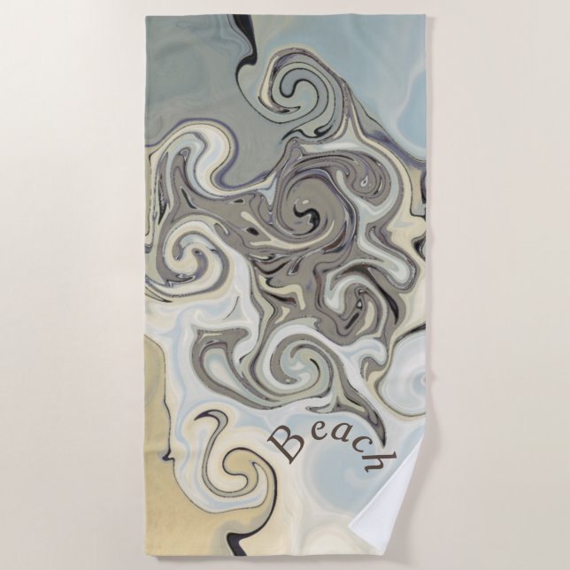 Beach Design Strandtuch (Vorderseite)