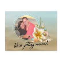 Beach Destination Foto Save the Date