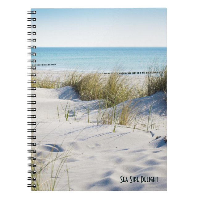 Beach Dunes Sea Grass "Sea Side Delight" carnet (Devant)