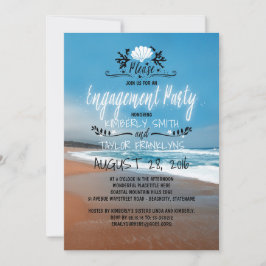 Beach-Engagement-Partei | Meer Einladung