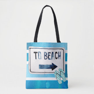 Beach Family Wiedersehen Aquarell-Surfbrett Tasche