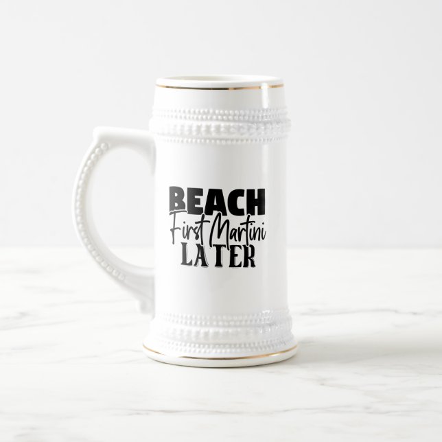 Beach First Martini Spater-76545 Bierglas (Links)