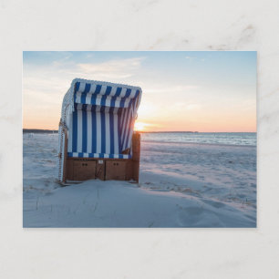 Beach Fleisch Postkarte