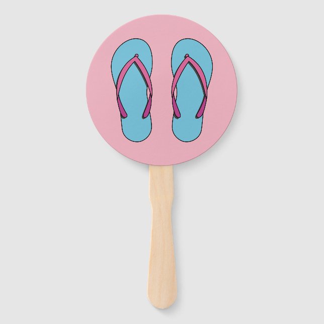 Beach Flip Flops Fächer (Vorderseite)