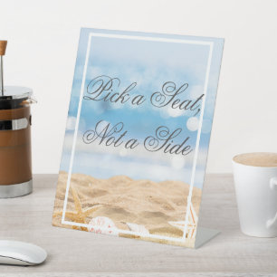Beach Foto Destination - Wählen Sie einen Platz, n Sockelschild