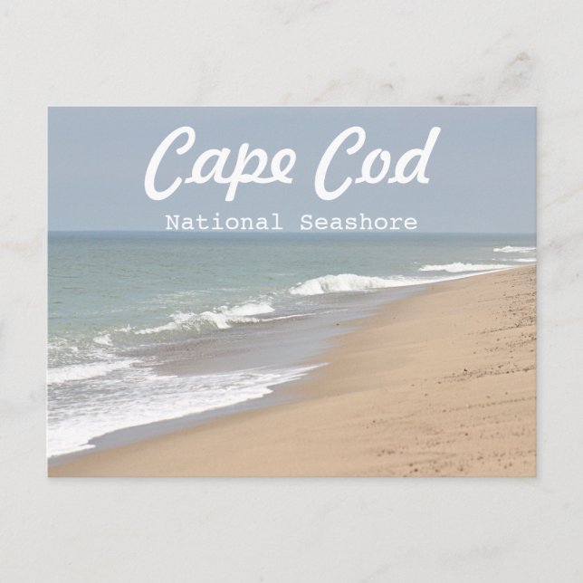 Beach Foto Postkarte (Vorderseite)