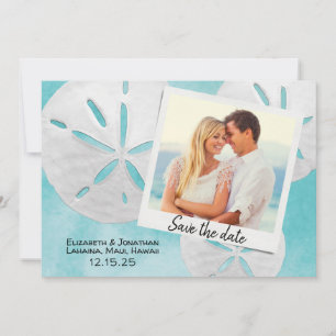 Beach Foto Sand Dollars Sea Blue Zielort Save The Date