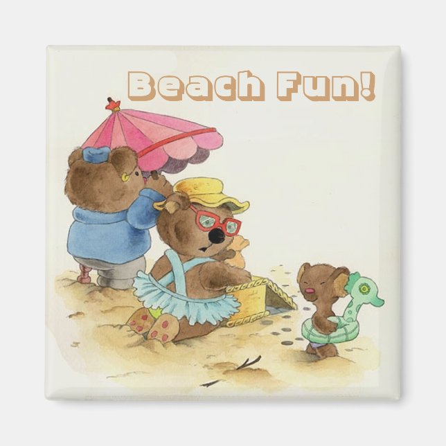 Beach Fun - Magnet (Vorne)