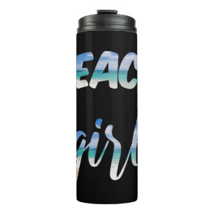 Beach Girl Thermosbecher