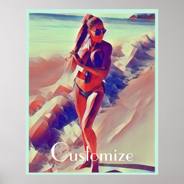 Beach Girl Thunder_Cove  Poster (Vorne)