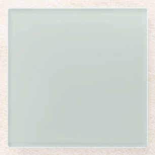 Beach Glass Pastel Green Pairs Breezeway MQ3-21 Glasuntersetzer