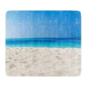 Beach Glass Schneidebrett