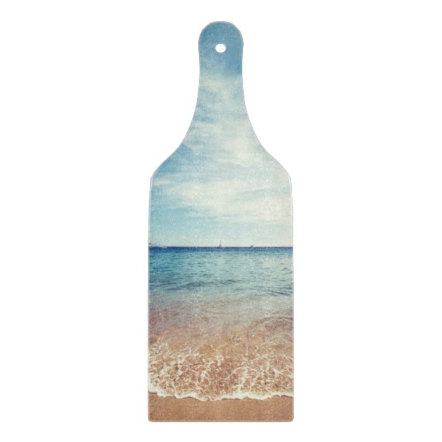 Beach Glass Schneidebrett (Vorderseite)