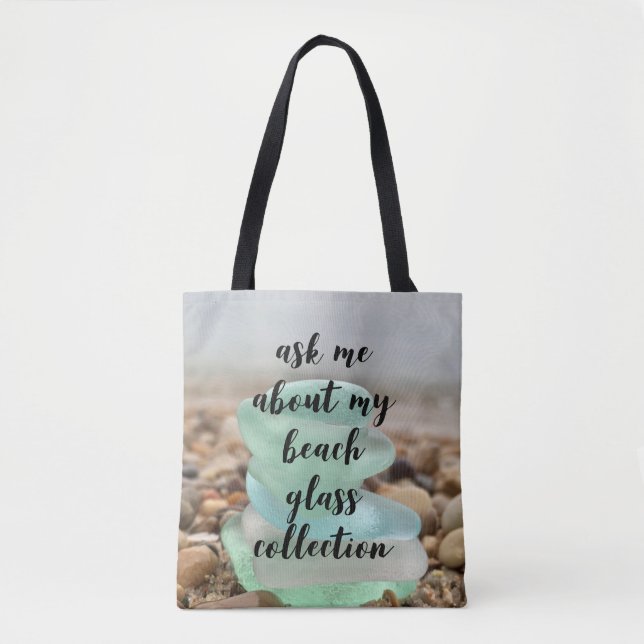 Beach Glass Tasche (Vorderseite)
