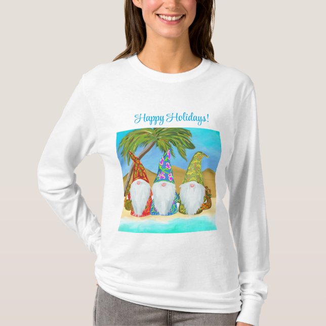 BEACH GNOMES T-Shirt (Vorderseite)