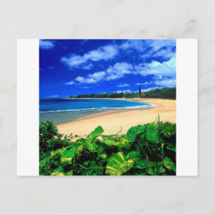 Beach Haena Kauai Hawaii Postkarte