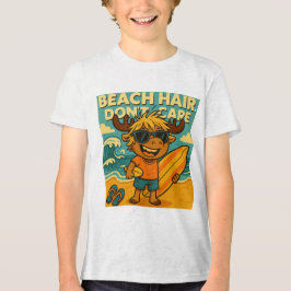 Beach Hair, Alberner Sommer-Kids-T - Shirt nicht p