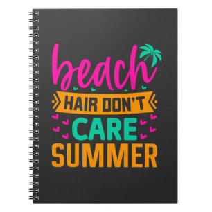 Beach Hair Keine Sorge Sommer-54804 Notizblock