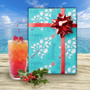 Beach Happy Ferien Geschenkpapier