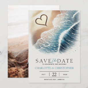 Beach Heart Save The Date