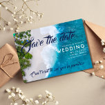 Beach Hochzeit in Urlaubsort Rett Dates Save The Date<br><div class="desc">Eine wunderschöne Hochzeit am Strand mit Luftaufnahmen schützt Ihre Terminkarten für Ihre Hochzeit auf der Insel oder am Strand. Diese Einladung kann für jeden tropischen Strand oder Insel Ihrer Wahl verwendet werden, einfach die Formulierung auf der Vorlage ändern, um Ihre Bedürfnisse. Passen Sie Ihren Namen, Ihren Hochzeitstag und Ihren Ort...</div>