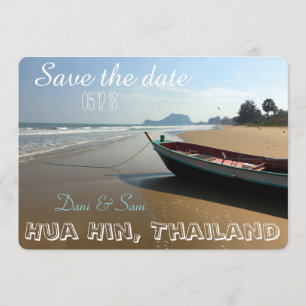Beach Hochzeit Save The Date