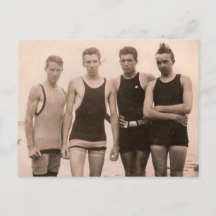 Beach Hotties 1905 Postkarte