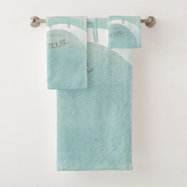 Beach House Adirondack Chaises Aqua Blue ID623 (En situation)