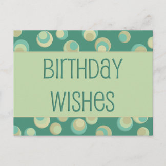 Beach House ・ Carte postale Anniversaire