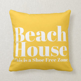 Beach House Chaussure Free Zone Coussin