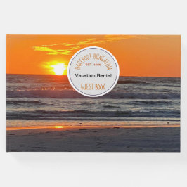 Beach House Ferien Vermietung Sonnenuntergang Foto Gästebuch
