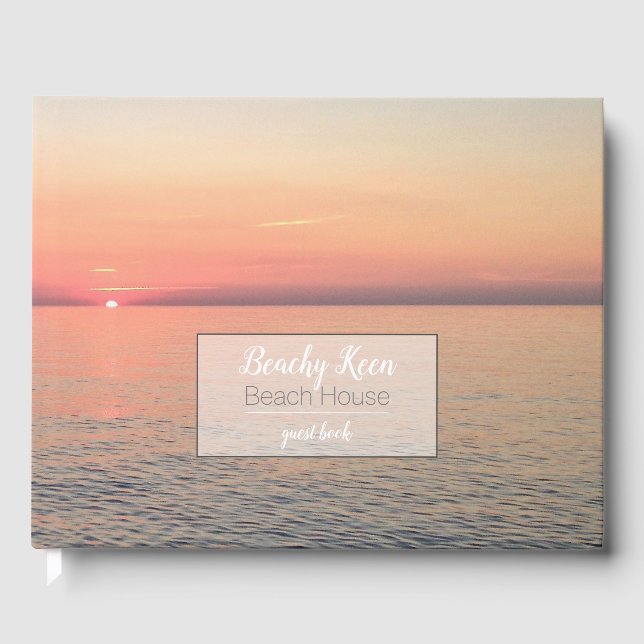 Beach House Ferienwohnung Foto Abdeckung Gästebuch (Vorderseite)
