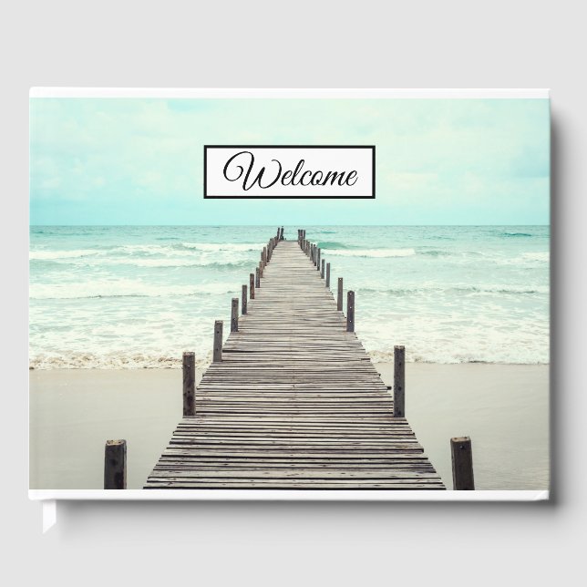 Beach House Gästebuch (Vorderseite)