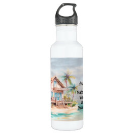 Beach House Junggeselinnen-Abschied Edelstahlflasche