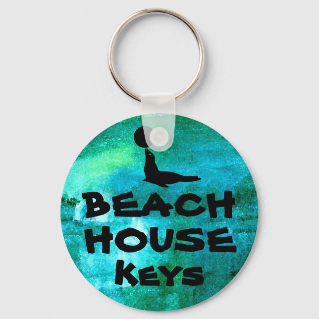 Beach House Key Schlüsselanhänger (Vorderseite)