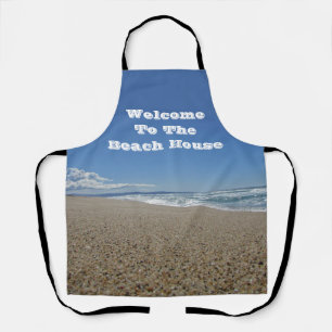Beach House Pacific Coast Landschaft Foto Seaside Schürze