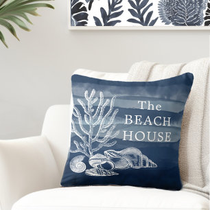 Beach House Throw Kissen