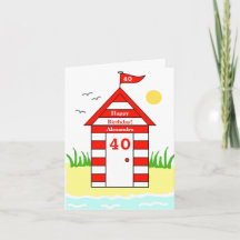 Beach Hut 40. Karte