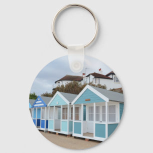Beach Huts At Southwold Schlüsselanhänger