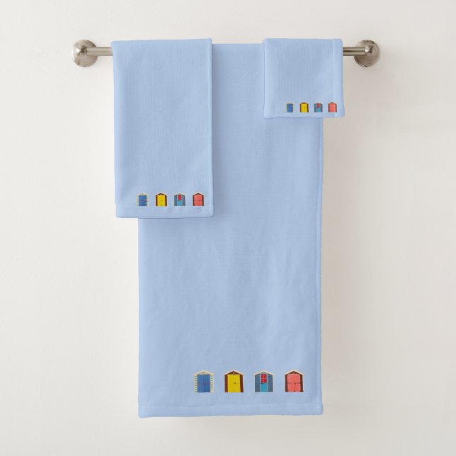 Beach Huts Handtuch Set (Insitu)