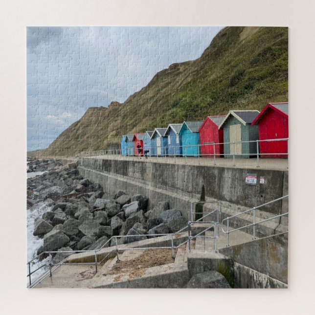 Beach Huts in Sheringham Norfolk (Vertikal)