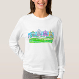 Beach Hütte Bright Long Sleeve Tshirt