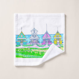 Beach Hütte Bright WashCloth Waschlappen