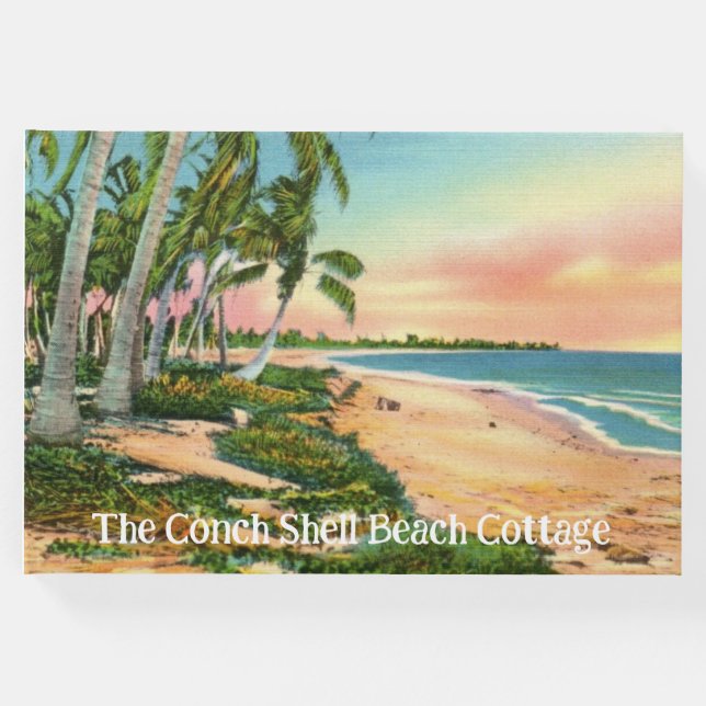 Beach Hütte House Gästebuch (Vorderseite)