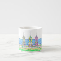 Beach Hütte Trio 2 Espresso Cup