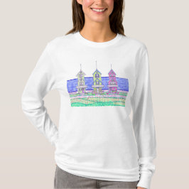 Beach Hütte Trio Long Sleeve Tshirt